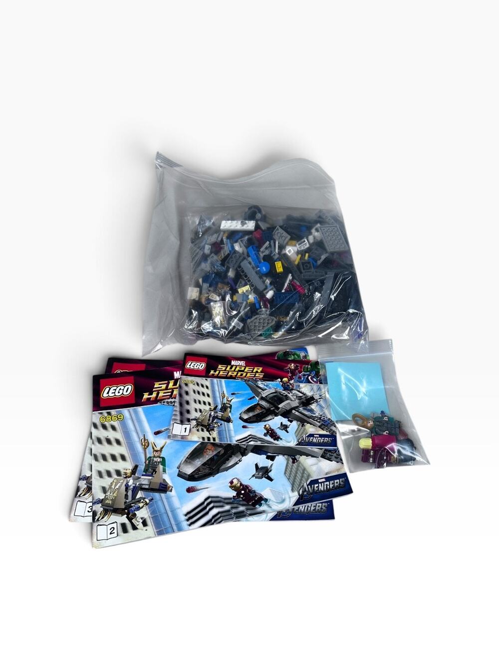 LEGO Marvel: Quinjet Aerial Battle (6869) Mostly Complete?